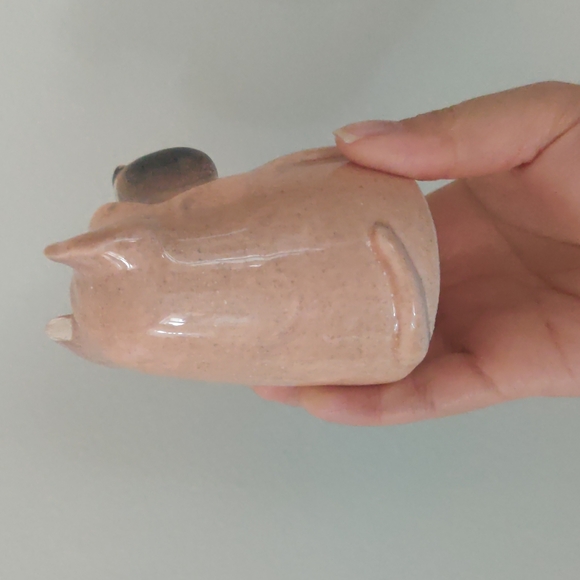 Ceramic dog sculpture - Picture 3 of 4